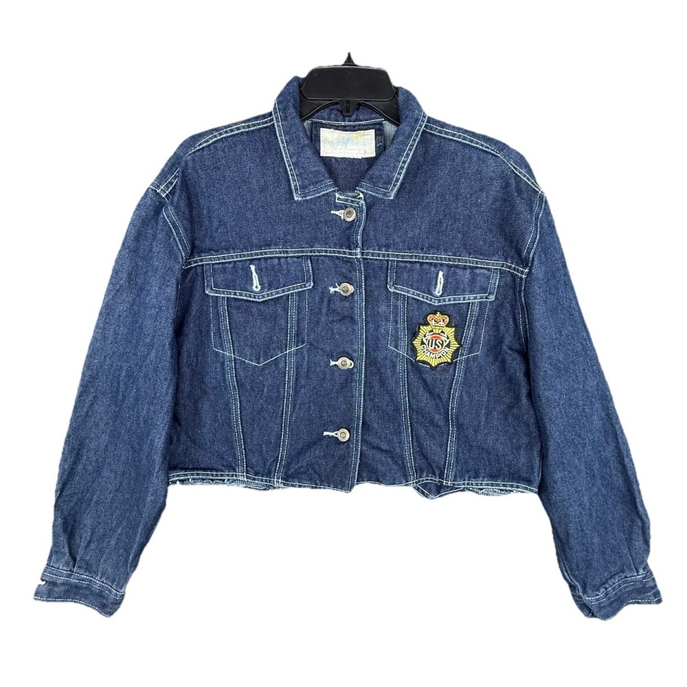 Vintage 80s Sergio Valente Women's Denim Jacket Small